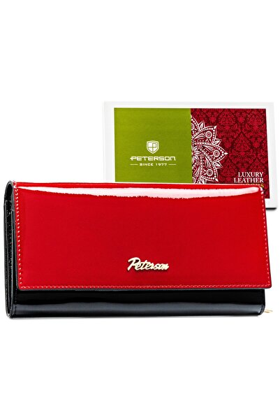 Other Portofel Peterson sk. PTN 1N-409-6709 Negru-Roșu