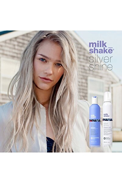Milkshake Σετ Milk Shake Silver Shine – Σαμπουάν 300ml + Μαλακτικό 300ml