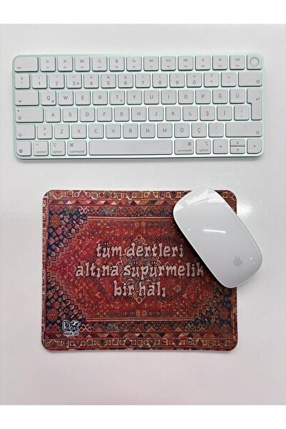 rakkun shop Carpet Print Patterned Mousepad (21.5 cm X 17.5 cm)
