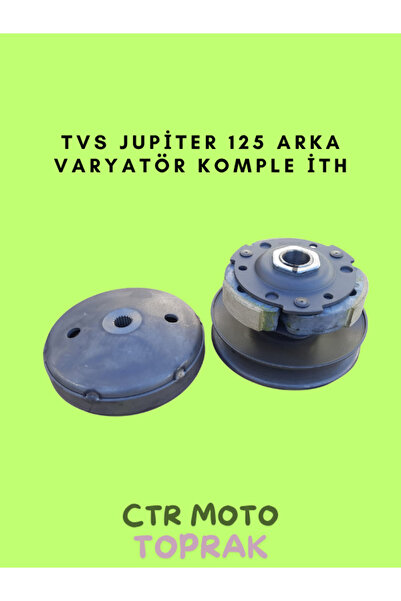 CTR TVS Jupiter 125 Arka Varyatör Komple – CVT Balata ve Kapak Dahil