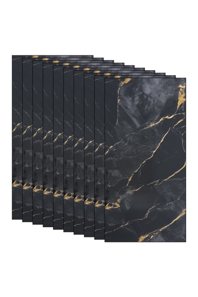 NEXTLY Luxury Marble Adhesive Wallpaper Set: Water Resistant & Easy Application, 9 sqm Coverage