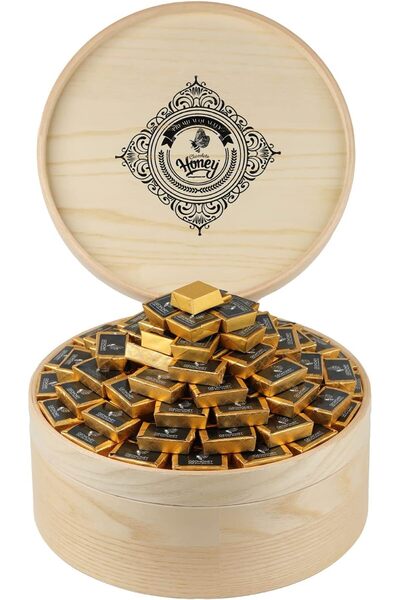 Geohoney VIP Honey Chocolate Box GEO 0023 000154 T895, Wooden