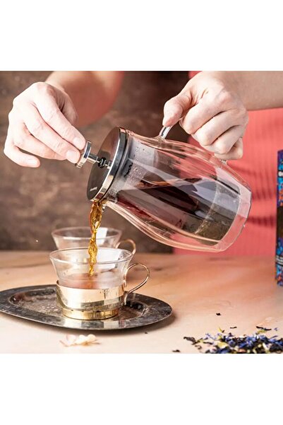 Klausberg Infuzor din sticla, pentru cafea, ceai si lapte, 600ml,