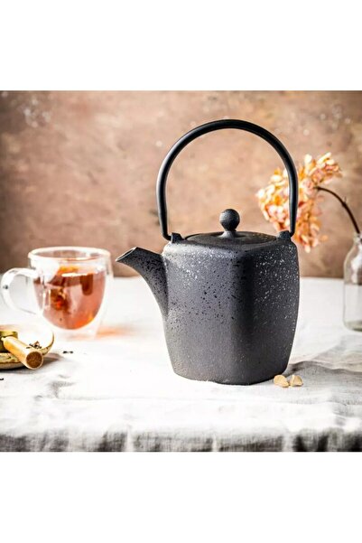 Kinghoff Ceainic din fonta, 0,9l, infuzor pentru ceai, fierbator,