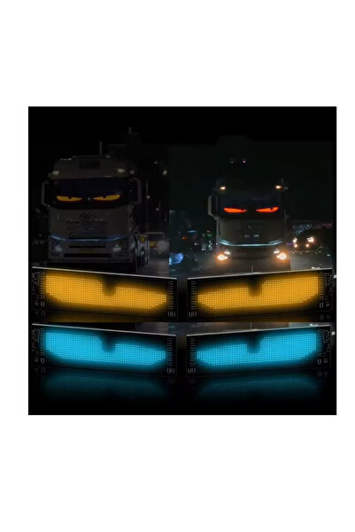 PARADOX SINCE 1992 SET 2 Panouri Devil Eyes afisaj LED 595x120 mm, Aplicatie Mobila, Telecomanda