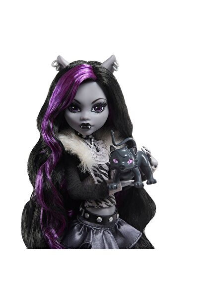 MONSTER HIGH Reel Drama Clawdeen Wolf Doll, Mattel, 30cm, Multicolor