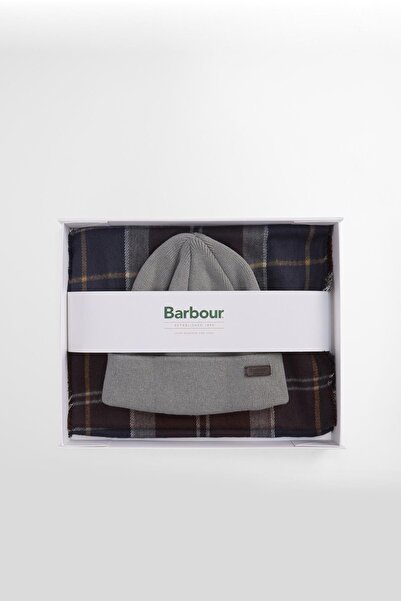 Barbour Swinton Bere & Galingale Atkı Hediye Seti TN38 Midnight Oak