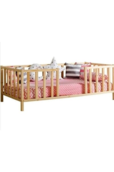 BRK Design Ahşap Çocuk Yatağı Ayaklı 100x200