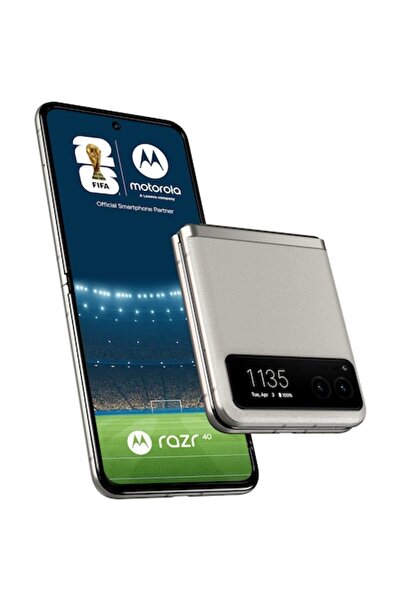 Motorola razr 40 Dual SIM, 8GB RAM, 256GB, 5G, Vanilla Cream