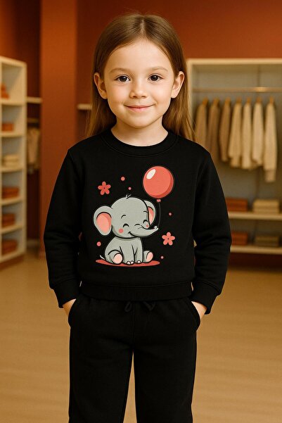 playwear Φούτερ και Παντελόνι Φόρμας με στάμπα  "BALON TUTAN FİL " για ΗΛΙΚΙΕ...