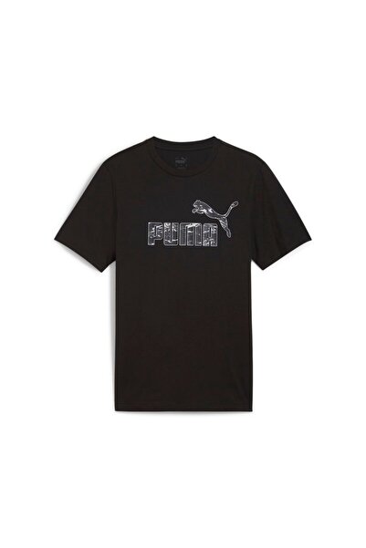 Puma Tricou ESS+ Camo Graphic Tee Barbati