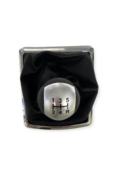 oemco Ford Focus / C.Max 2003-2007 Compatible Gear Shift Knob Gray, Boot and Frame Set