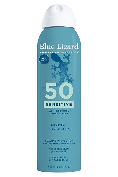 Blue Lizard Sensitive SPF50 Hassas Ciltler İçin Mineral Güneş Spreyi 142GR
