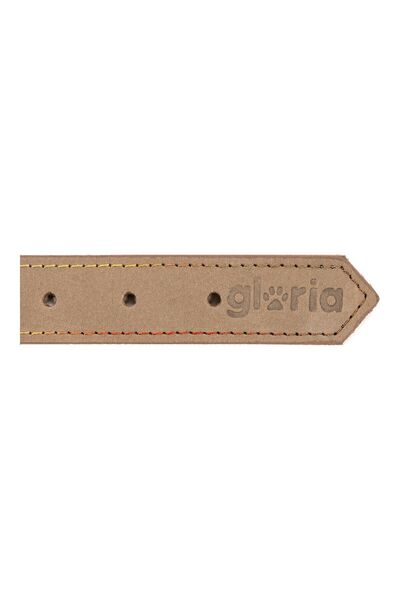 Gloria Dog collar Oasis Beige (1,2 x 35 cm)