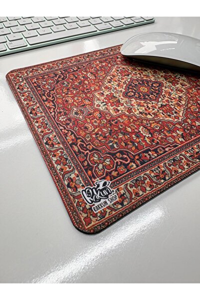 rakkun shop Carpet Print Patterned Mousepad (21.5 cm X 17.5 cm)