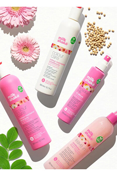 Milkshake Ενυδατικό μαλακτικό, Milk Shake, Μαλακτική κρέμα χωρίς ξέβγαλμα με άρωμα λουλουδιών, 350ml