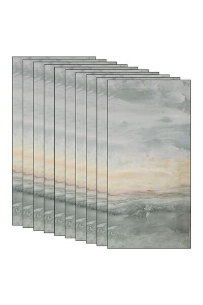 NEXTLY Self-Adhesive Marble-Effect Wallpaper, Waterproof, Easy Install, 7.2 sqm Coverage Set