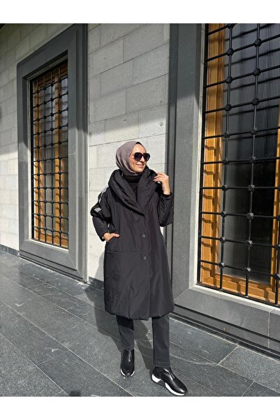 MissWhence 38501 Women's Overcoat Black