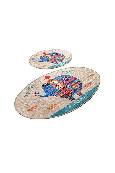 Talis Set of 2 Ethnic Bath Mats