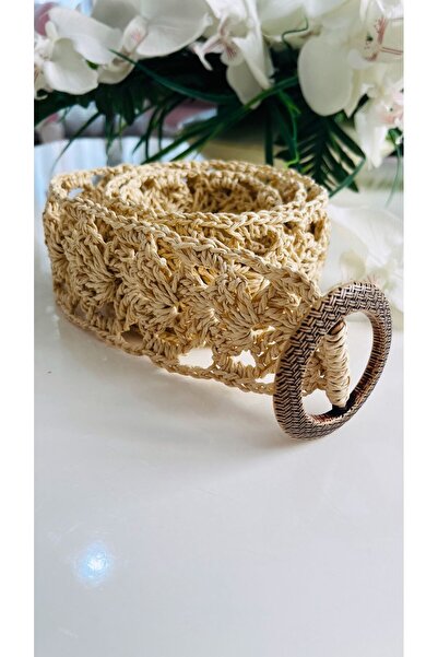 PİNKBAG Handmade Wicker Belt