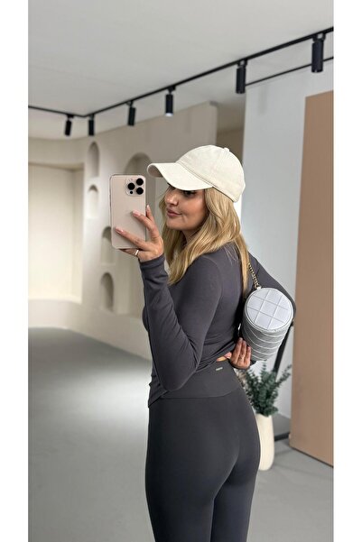 Sezgi Tekin Premium Series Shaping / Sculpting Effective Anthracite Modal Leggings