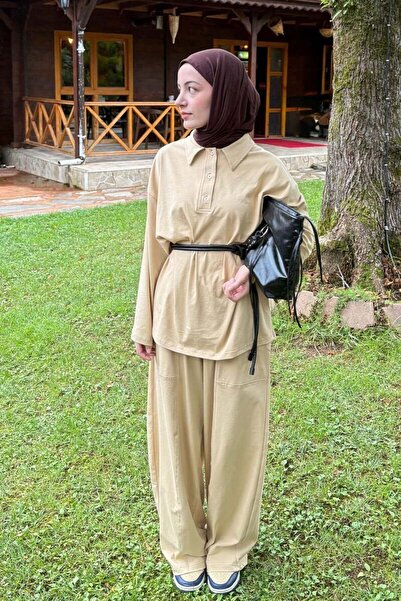 Ceylan Otantik Beige Suprem Shalwar Suit