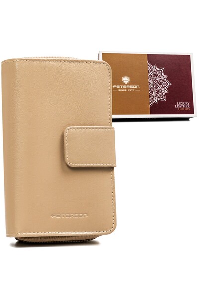 Other Portofel din piele Peterson PTN RD-48-GCL-3045 bej