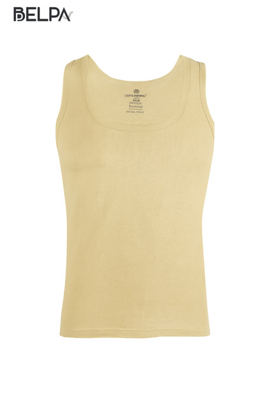 belpa Ceylanoğlu Combed Cotton Single Jersey Men's Undershirt 6-Pack 100% Cotton