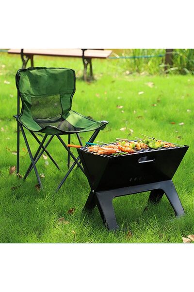 Generic Foldable Outdoor Gas Grill / Portable Charcoal Grill for Home Use