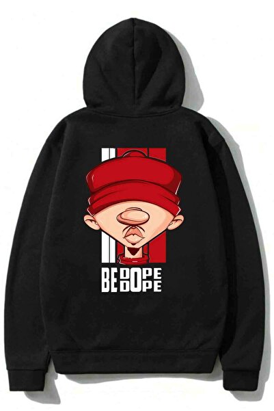 Cool mans Φούτερ με κουκούλα Unisex με λεπτομέρεια εκτύπωσης Be Dope - Φούτερ...