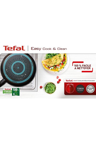 TEFAL Easy Cook & Clean Non-Stick Saucepan B5543002, 20 cm (3 L)