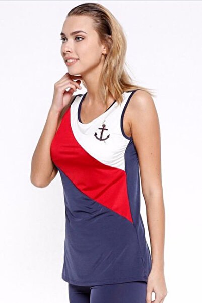 Haliç Mayo Jarse Zero Sleeve Single Top 01 Navy Blue