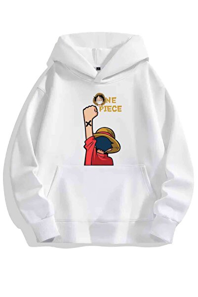 Cool mans Hanorac unisex cu glugă, cu imprimeu One Piece - Hanorac supradimen...