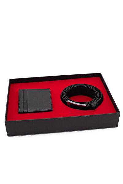 Pierre Cardin Leather Wallet & Belt Double Set Pc2009-2361Ş5R