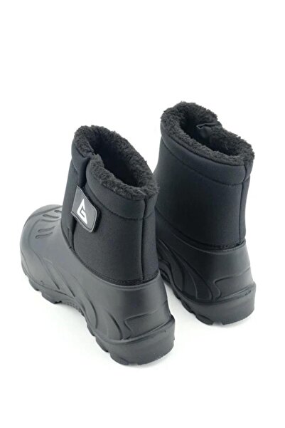 MODVALU Men's Winter Plush-Lined Waterproof Extra Lightweight Comfortable Sole Courier Boots Snow Boots Snow Shoes