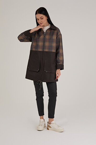 Jupe Women's Plaid Patterned Lined Cap 9282