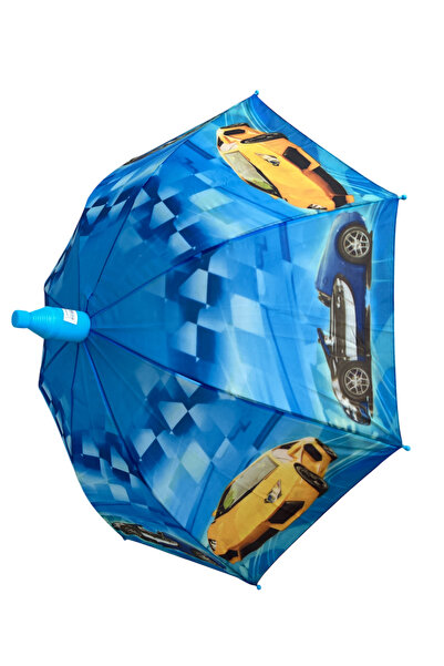 EZMK EV GEREÇLERİ Erkek Çocuk Şemsiyesi Pvc Kılıflı, 6-13 Yaş