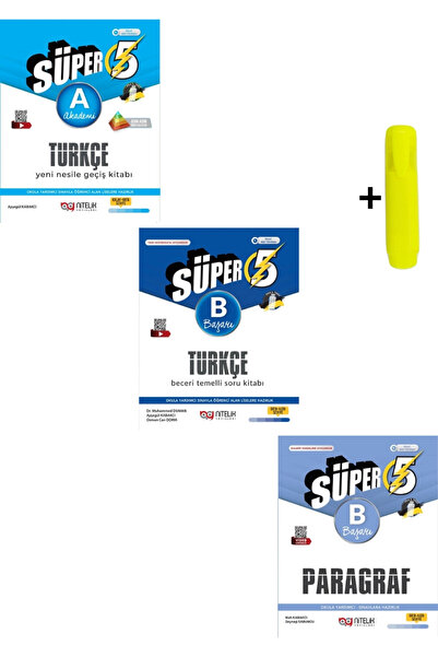 Nitelik Yayınları 5. Sınıf Türkçe (A) (B) Paragraf Beceri Temelli Soru Kitabı...