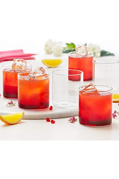 Borosil Classic Plain Glasses Set 305 ml, 6 Pieces (Clear)
