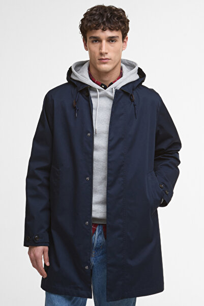 Barbour Lorig Mac Waterproof Ceket NY71 Navy