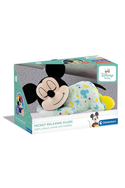 CLEMENTONI Jucarie de plus cu sunete si lumina de veghe Disney Mickey
