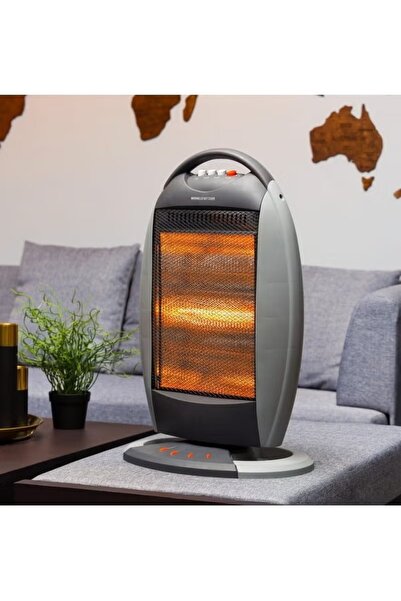 Generica 1200W Portable Electric Heater with Oscillating and Tip Over Switch for Indoor Use