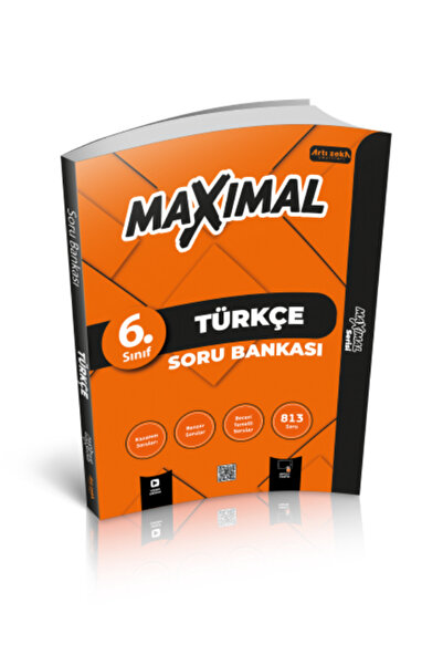 Artı Zeka Yayınları 6. Sınıf Maximal Türkçe Soru Bankası
