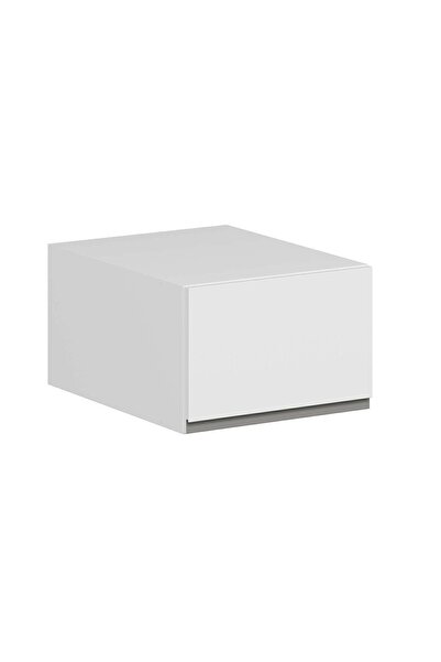 Alvinka Mutfak Modül Hg_J Üst 1Yk 45-H30Cm Yuk Dolap Beyaz Beyaz Mdf