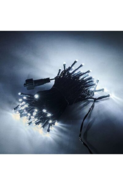 Glow Goods Decorative Linear Christmas Lights for Indoor Use, 10m, 100 LEDs, 8 Lighting Modes, Cool White