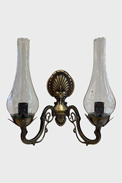 Favori Aydınlatma Antique Double Arm Candlestick Model Sconce
