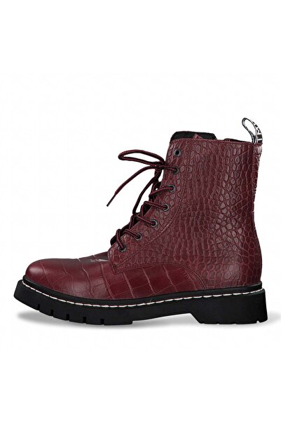 Tamaris Red genuine leather boots