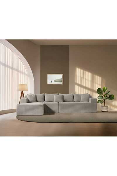 UFUK HOME Comfort Köşem -Sade Ferah Şık Konforlu Sünger Köşe Koltuk Takımı