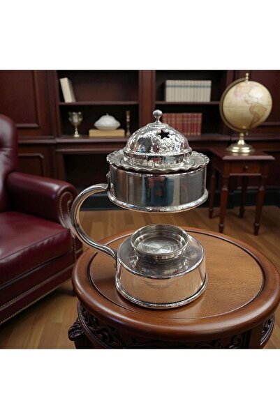 Bakır Center Bakır Buhurdanlık Bakır Mumluk Bakır Tütsülük Çekiç Dövmeli El Y...