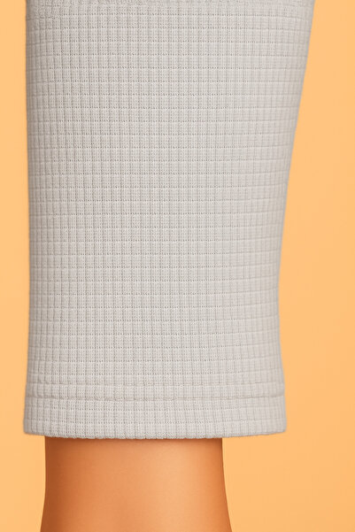 Sweetline Women's Waffle Fabric Tracksuit Set – Comfortable for Home and Casual Wear